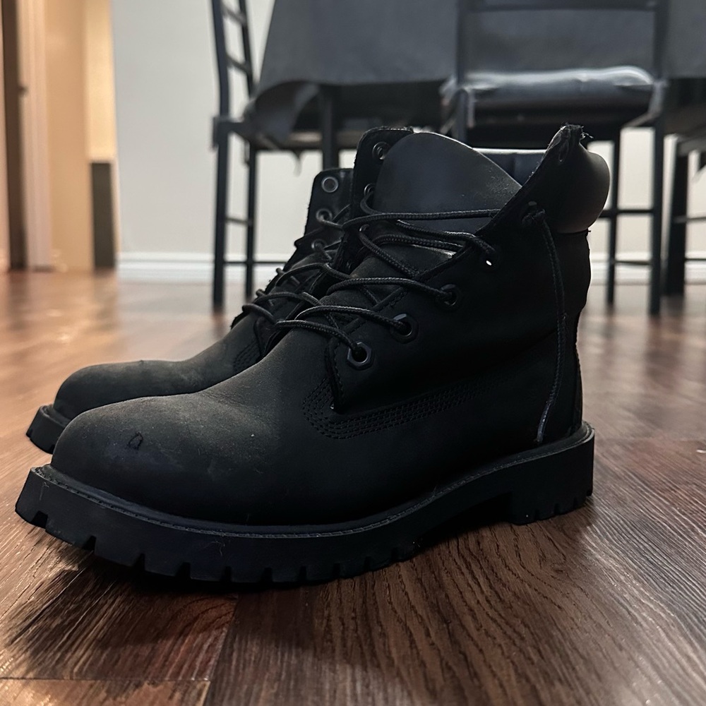 Timberland Black Kids Boots